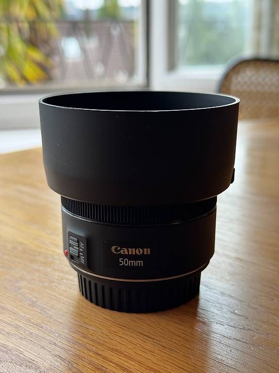Canon Obiettivi: Canon EF 50mm 1:1.8 STM mit Viltrox EF-M Adapter – Usato da Zürich venduto da tor_xpy2 3