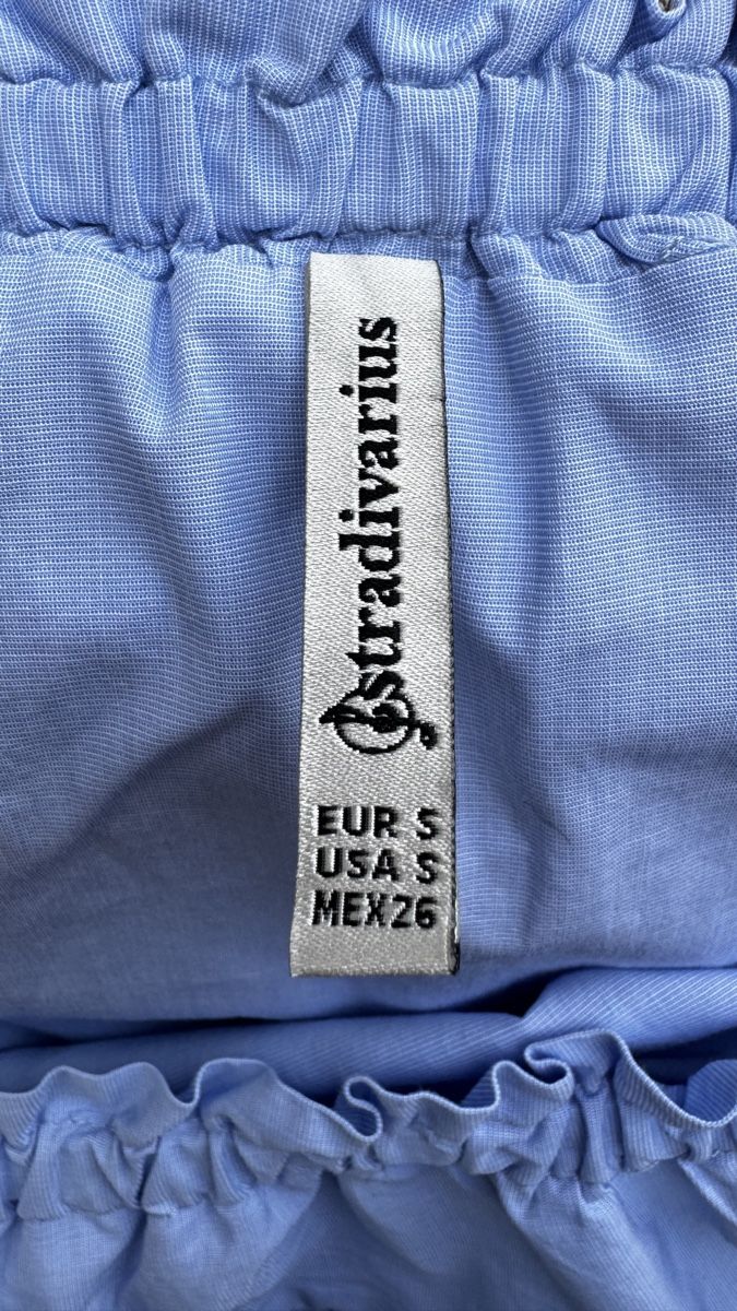 Stradivarius Vestiti: Hellblaues Sommerkleid Stradivarius Gr. S – Usato da Zürich venduto da SesePorti 7