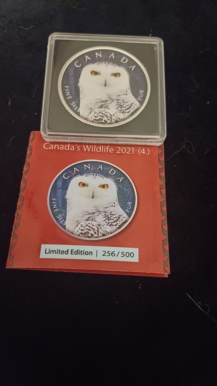 Alle Münzen: Silbermünze Eule Auflage 500Stück Silber – Neu und originalverpackt aus Bex von renebaar 1