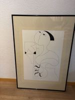 Dessin moderne encadré, parfait pour votre intérieur!
