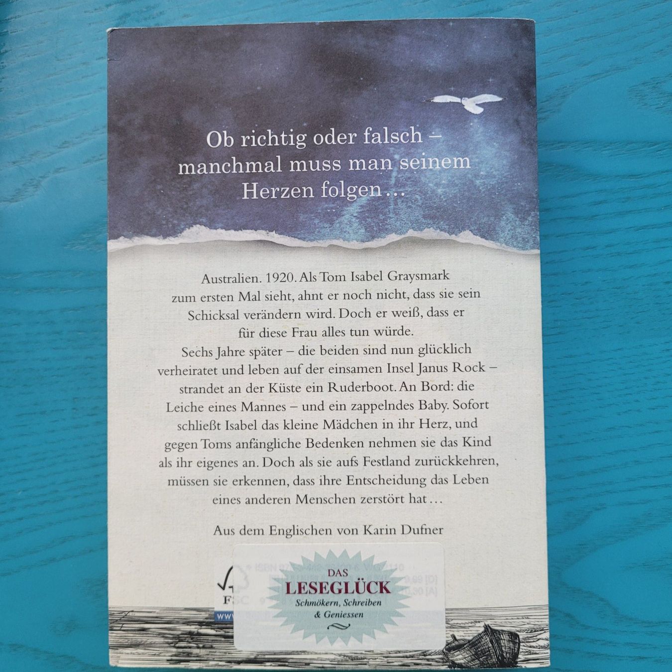Bücher: Das Licht zwischen den Meeren - M.L.Stedman – Gebraucht aus SCHÜBELBACH von CoKaHa 1
