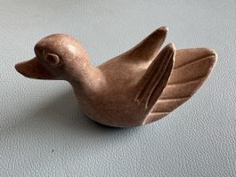 Kleine Ente aus Speckstein