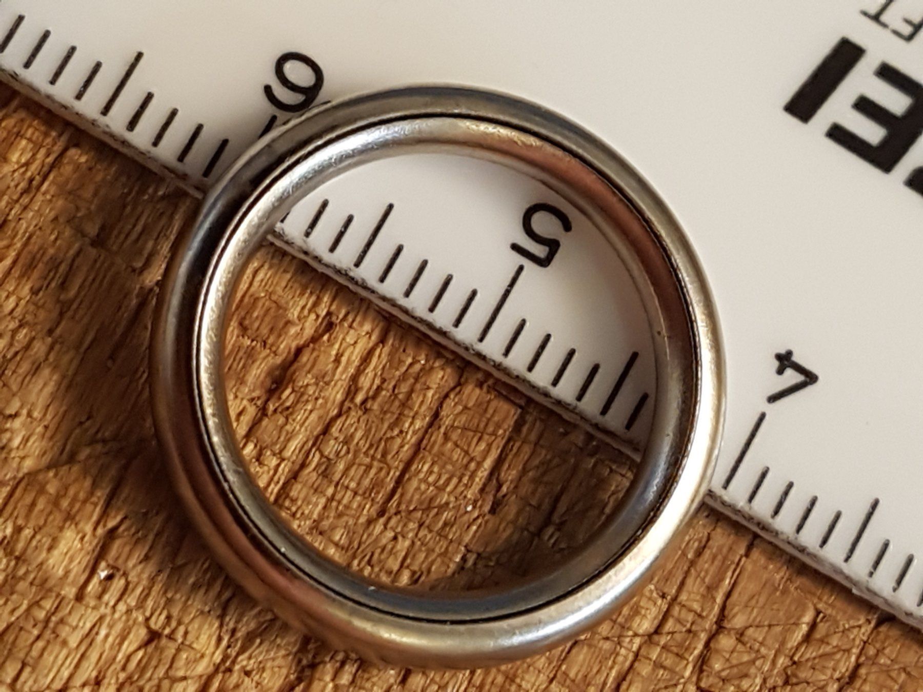 Ringe: Ring Metall schlicht 15mm als Kinderringli oder Gliederring – Gebraucht aus Ettingen von Maranathatalitha 3