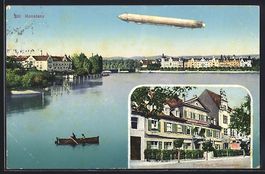 Konstanz, Restaurant Bodanshalle, Zeppel