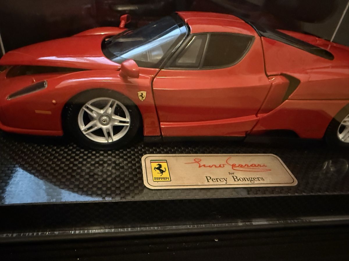 Ferrari Enzo 1:18 Limited Edition Percy Bongers Vitrine MR C (Neu und ...