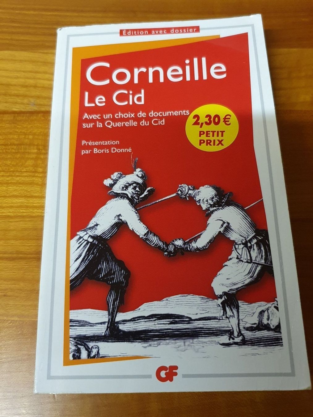 Libri: Corneille - Le cid, avec dossier – Usato da Oberdorf BL venduto da BaldenEagle