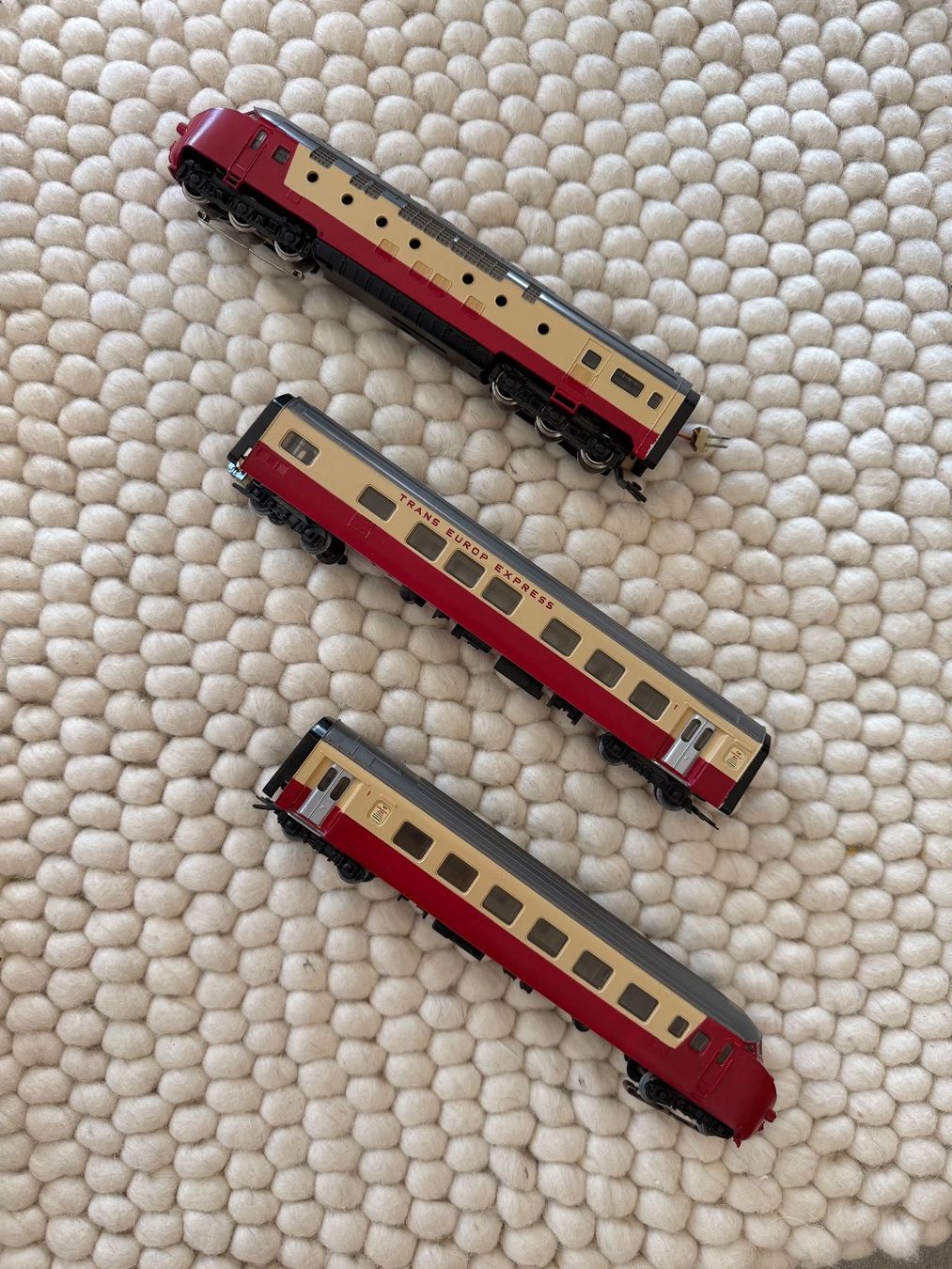 Märklin Modellini di ferrovie: Märklin TEE 3071 + wagon supplémentaire – Usato da Torny-le-Grand venduto da fuchsi-66 1