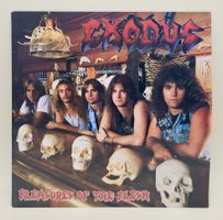 EXODUS * PLEASURES OF THE FLESH * MADE IN UK 1st PRESS 1987