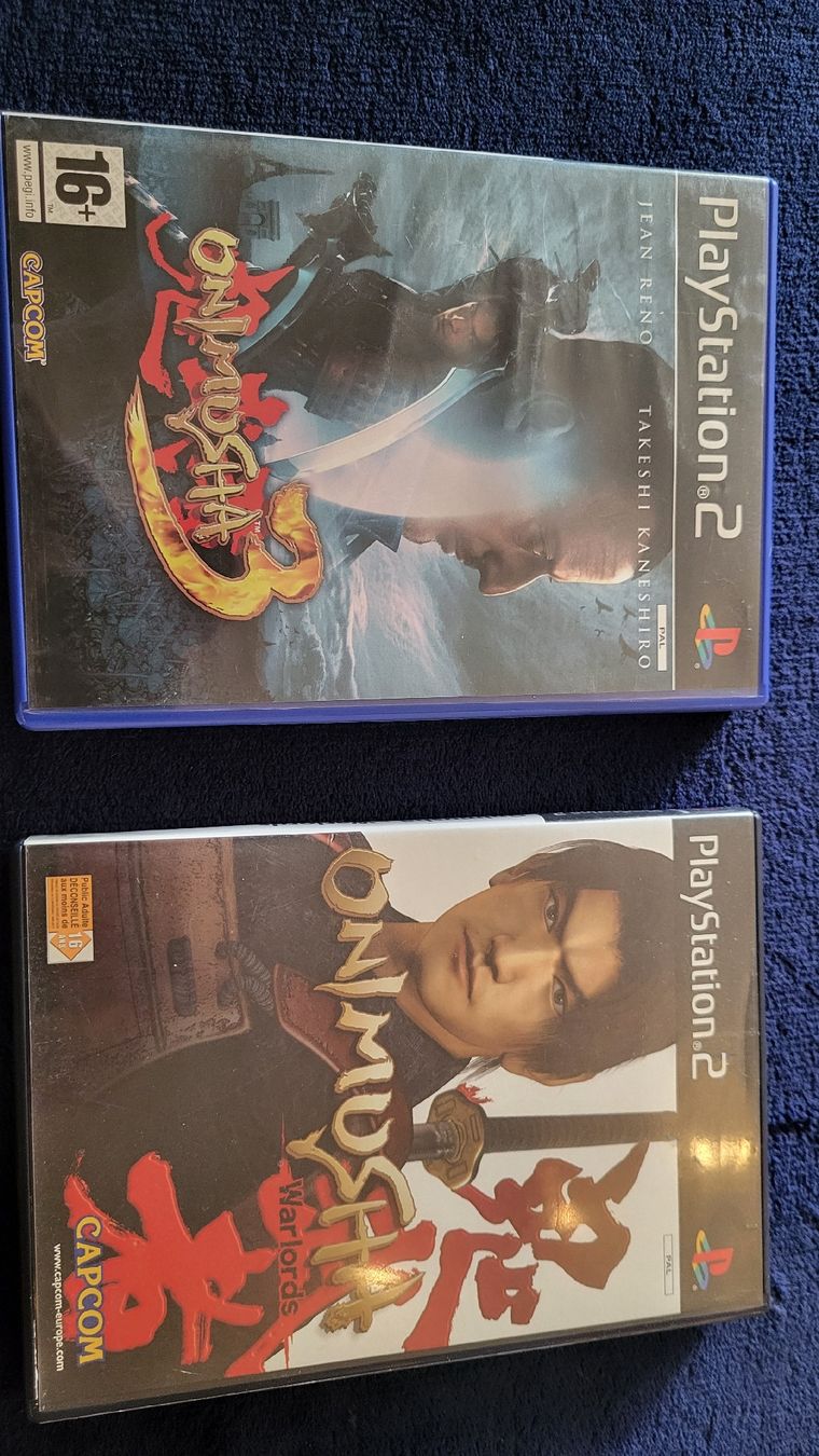 Giochi: Onimusha / Playstation 2 Spiele set.2x Kompl. – Usato da Biel/Bienne venduto da Retrohr