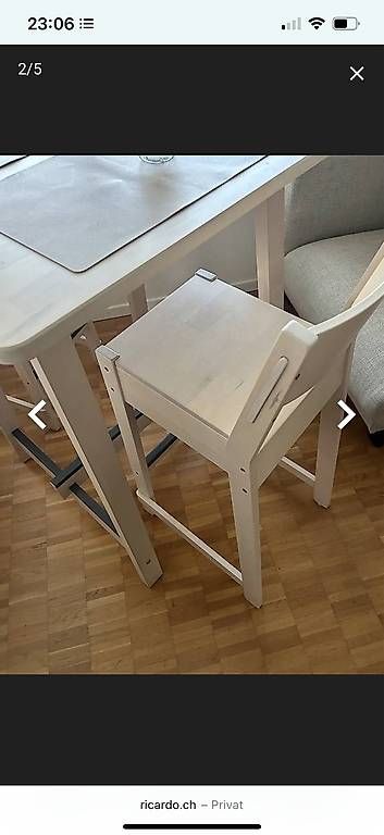 Tischset: Set aus Tisch und 2 Stühle – Gebraucht aus Oberweningen von gta_kl5b 1