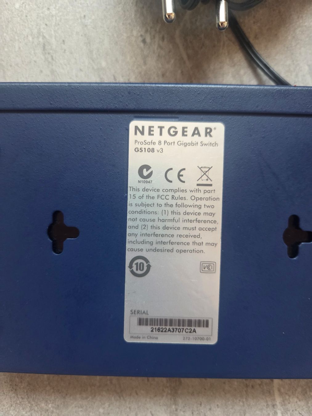 Netgear Hubs & Switches: 2 Netgear 8-Port Switche – Gebraucht aus St. Gallen von Seraph76 3