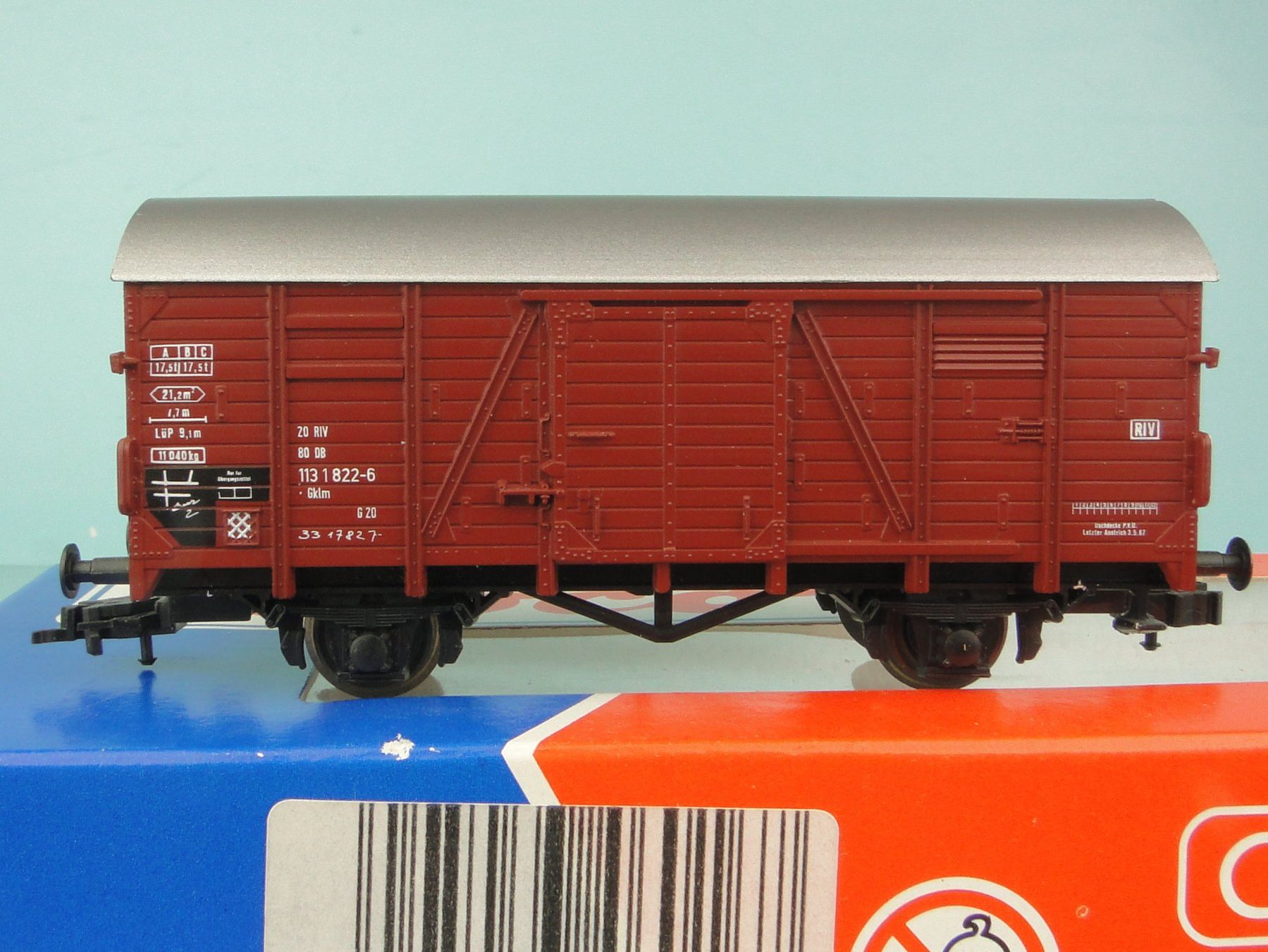 Roco Modellini di ferrovie: Roco 46015 DB Güterwagen – Usato da Bülach venduto da cann11 3