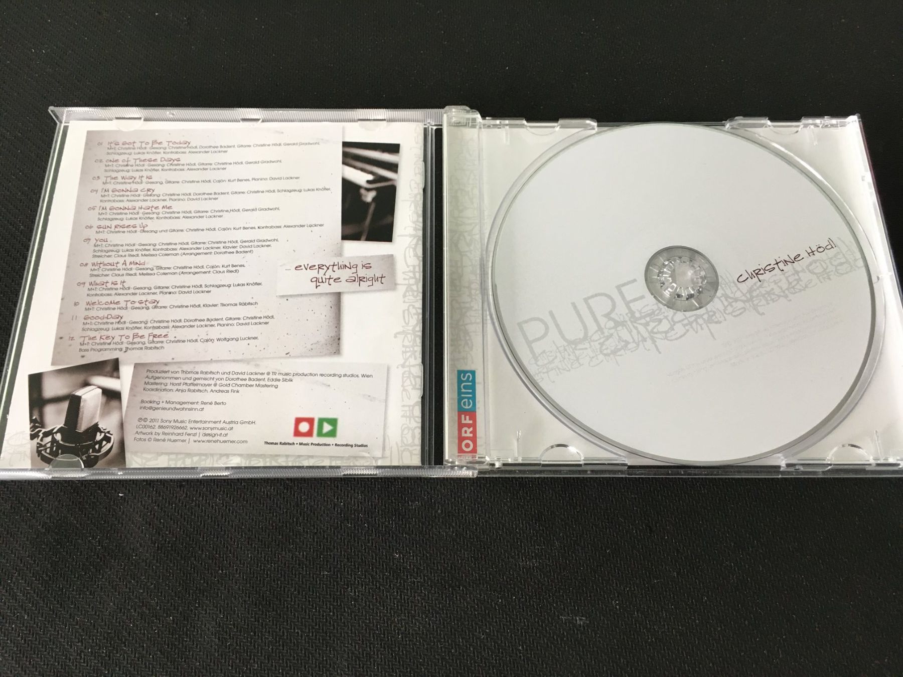 CDs: Christine Hödl - Pure -CD- – Gebraucht aus St.Gallen von MedienJoe 1