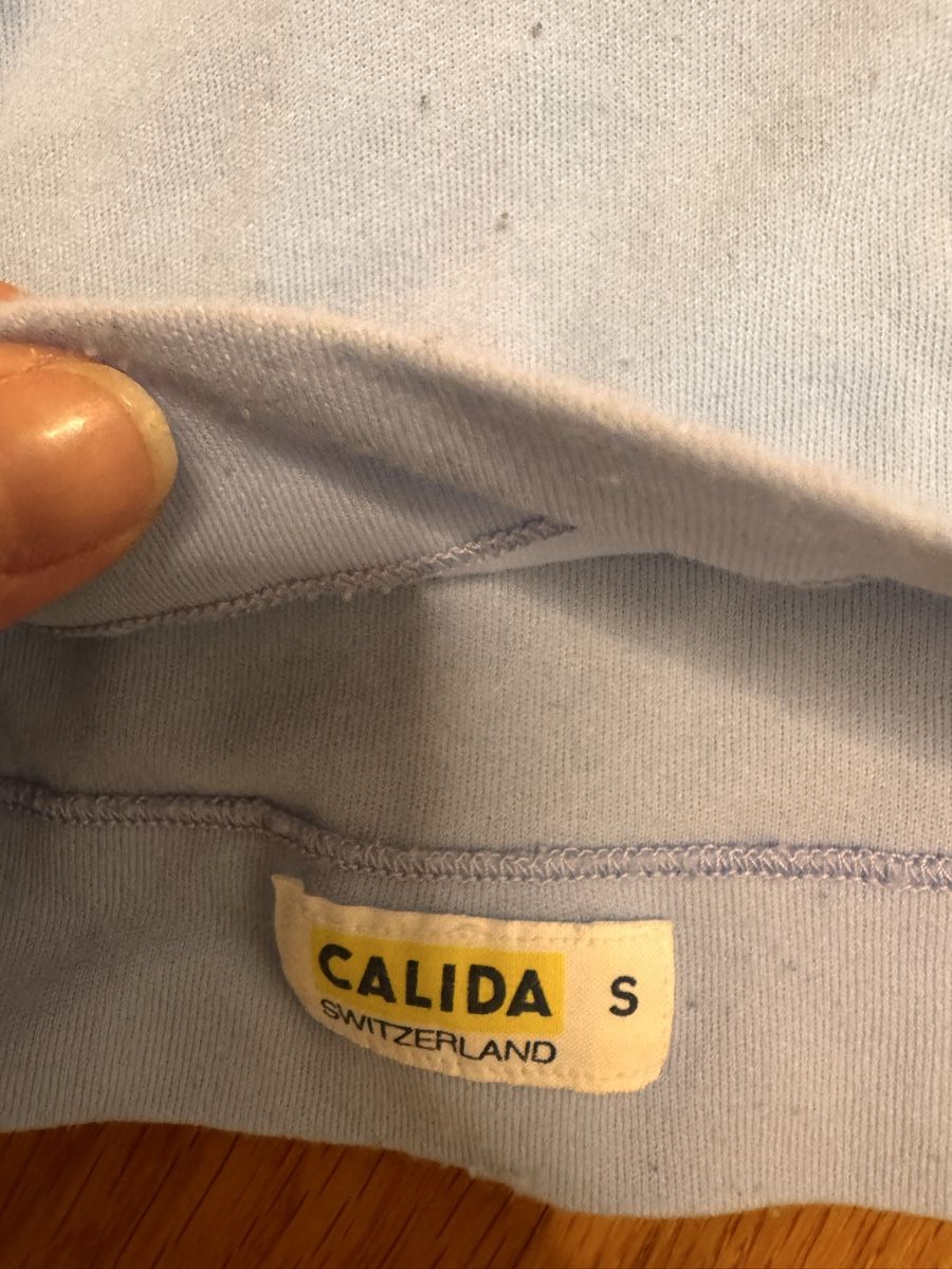 Calida Pullover & Sweatshirts: Calida Rollkragen S hellblau – Gebraucht aus Klosters von jewelsy 1