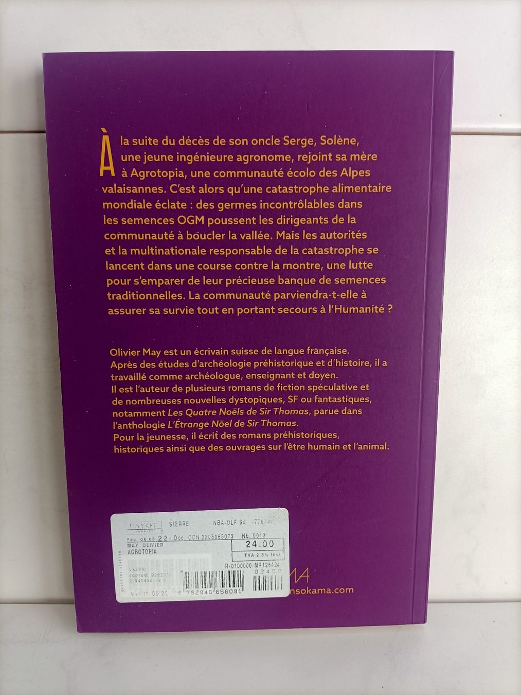 Libri: Agrotopia / Olivier May / Okama 03/2022 – Usato da crans montana venduto da AB3963 1