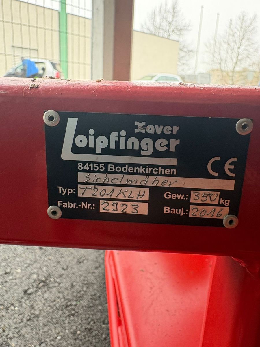 Tutte le macchine: Mähwerk Loipfinger T 201 KLH – Usato da Schneisingen venduto da hornet17 3