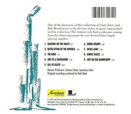 CD: Bob Brookmeyer [Legacy] Clark Terry, Dave Bailey, Bill Crow, – Usato da Unterbäch VS venduto da soqun 1