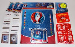Euro 2016 Panini Sticker Lose Komplett inklusive  Hardcover