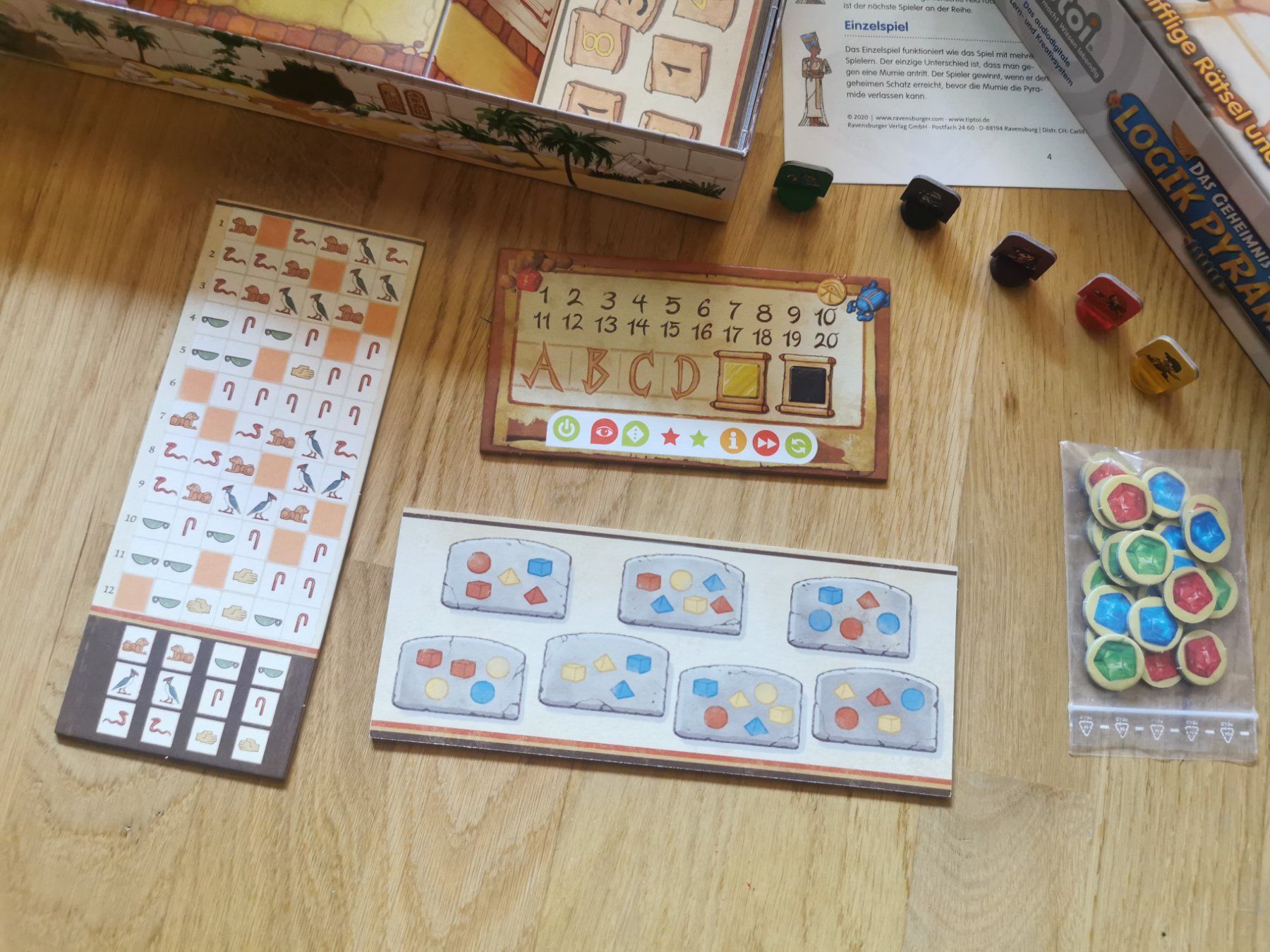 Giochi: Tiptoi Das Geheimnis der Logik Pyramide – Nuovo (secondo la descrizione) da Bern venduto da cpiller01 4