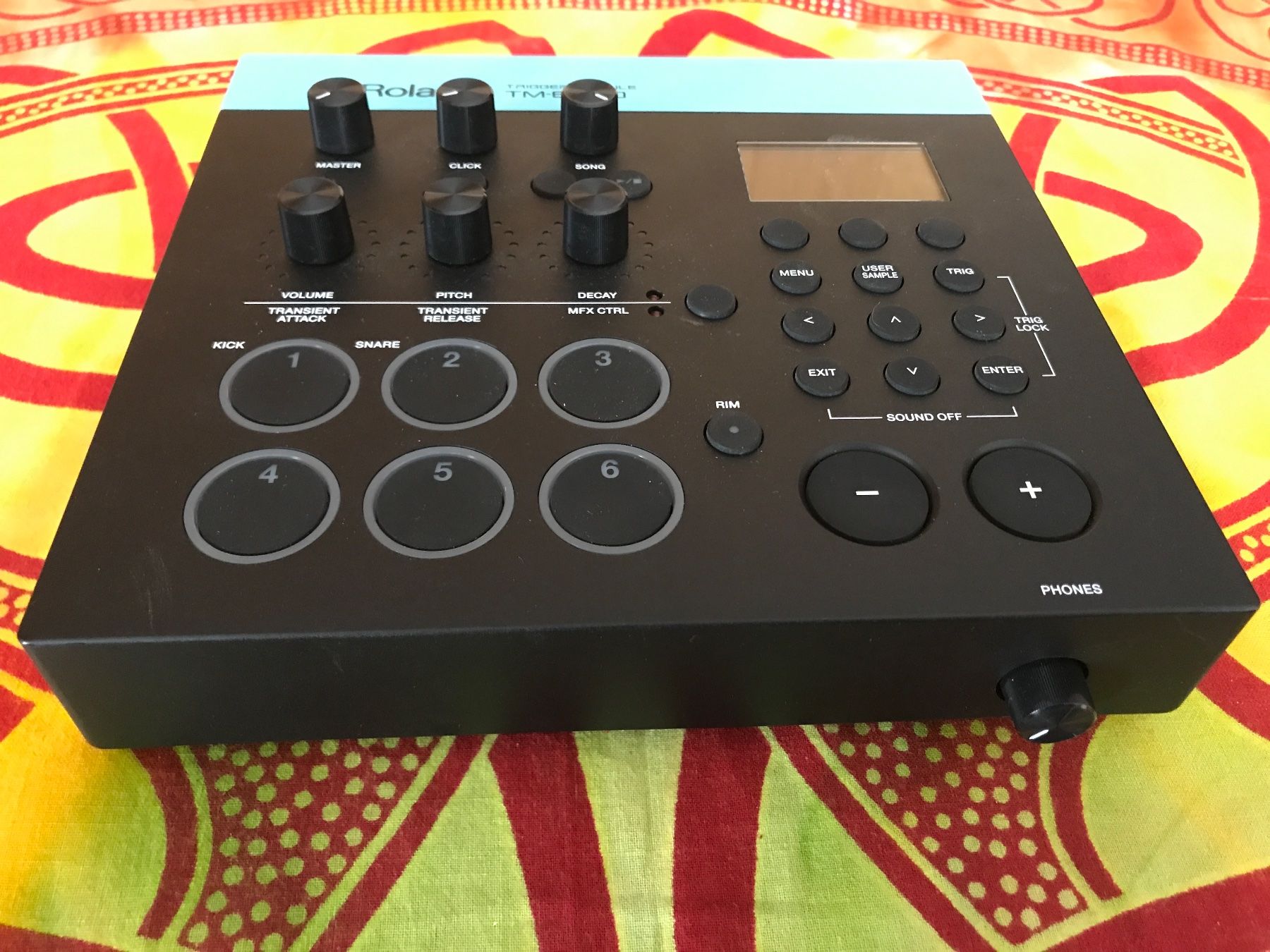 Roland Strumenti musicali: Roland TM-6 Pro Drum Trigger Modul (schwarz) gebraucht – Usato da Morschach venduto da burgo007 1