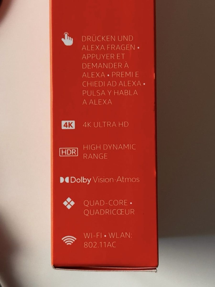 Amazon Multimediaplayer & Streamer: Fire tv stick 4k – Gebraucht aus Mendrisio von cost.del 2