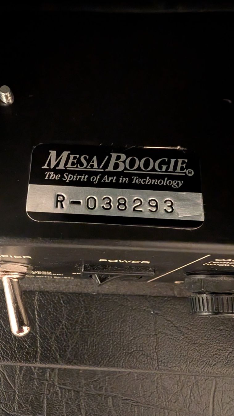 Mesa Boogie Amplificatori: Mesa Boogie Dual Rectifire + Original 4x12 Box – Usato da Obernau venduto da MABU9 4