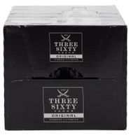 6 Fl. THREE SIXTY VODKA ORIGINAL Diamond filtrated