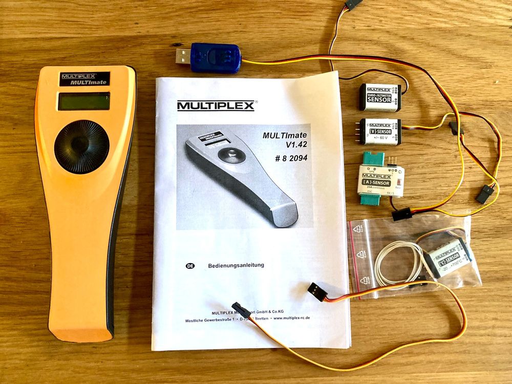 Multiplex Telemetrie Starter-Set 85430 (Gebraucht) in Trélex für CHF 79 ...