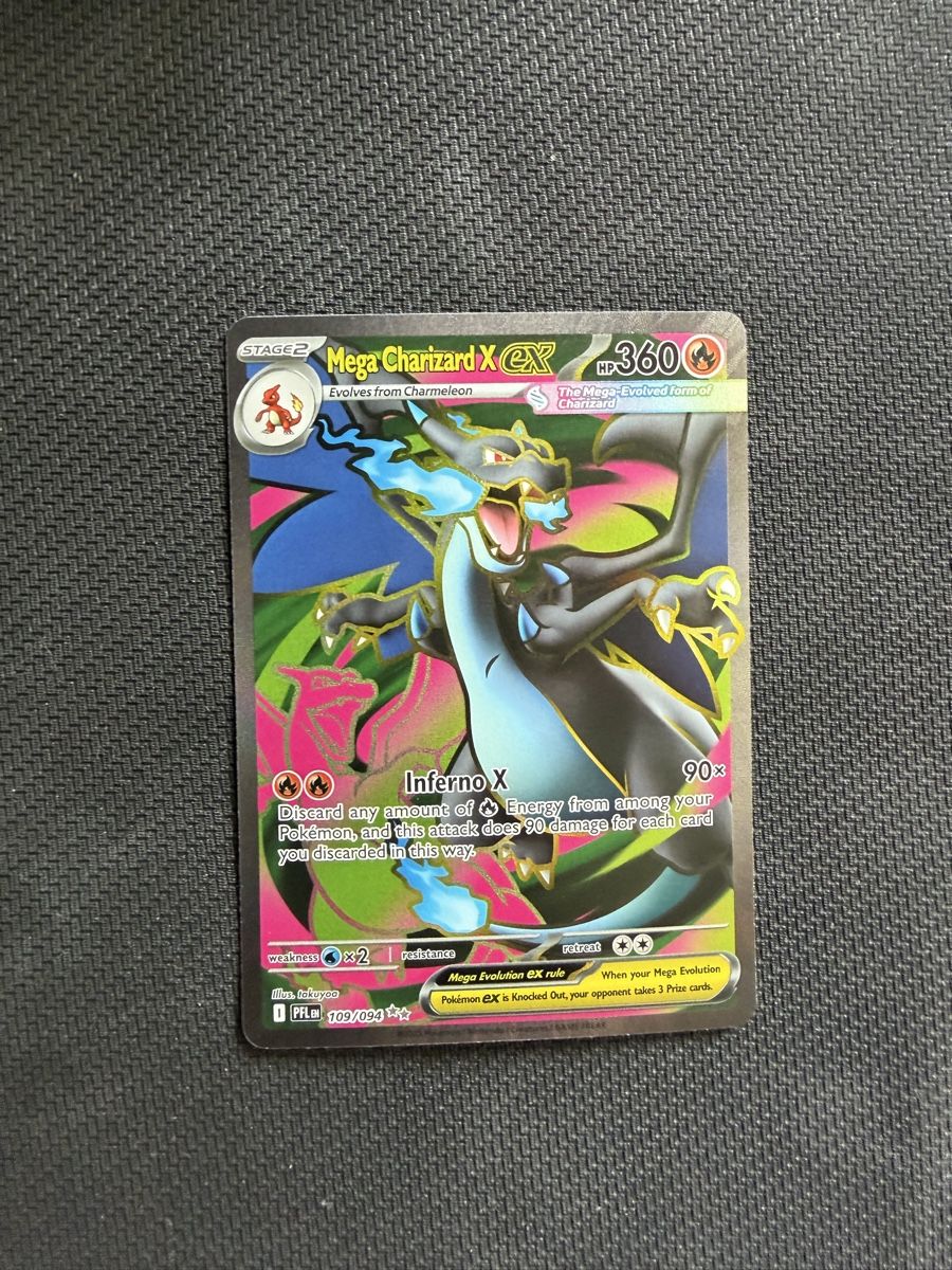 Pokémon Carte collezionabili: Pokemon-Mega Charizard EX 109-Phantasmal Flames-AB1.-!! – Nuovo (secondo la descrizione) da Hausen AG venduto da Kamicards