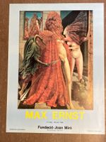 Plakat Max Ernst Fundacio Joan Miro 1986