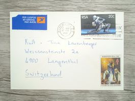 TR70 Enveloppe + Timbre RSA 1981
