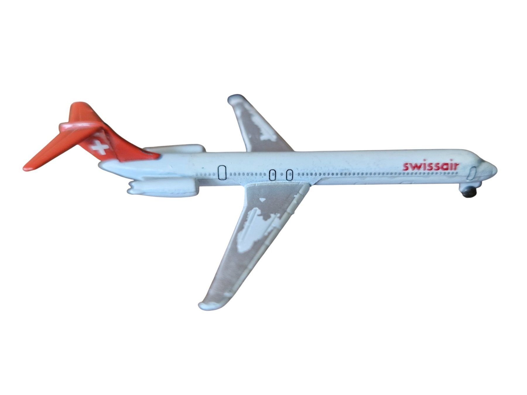 Schuco Giocattoli: Flugzeug Modell Swissair – Usato da Mörschwil venduto da lindaswunderkiste