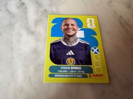 Panini FIFA Fussball WM 2026 Sticker Lyndon Dykes SCO 18