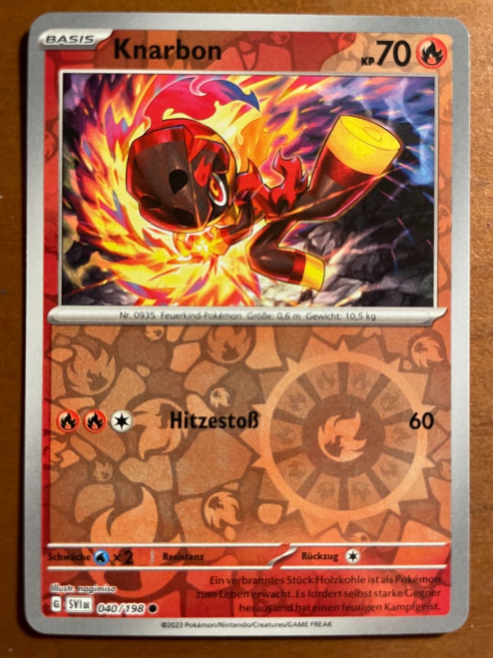Pokémon Carte collezionabili: Pokemon Knarbon Reverse (Versand gratis) – Nuovo (secondo la descrizione) da Chur venduto da Angerson