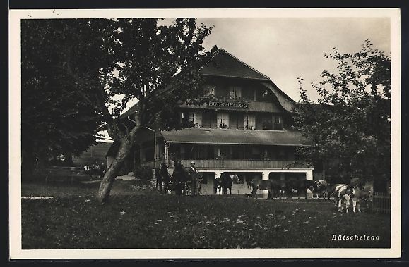 Cartes postales: AK Bütschelegg, Pension Bütschelegg – D'occasion à Berlin par bartko-reher