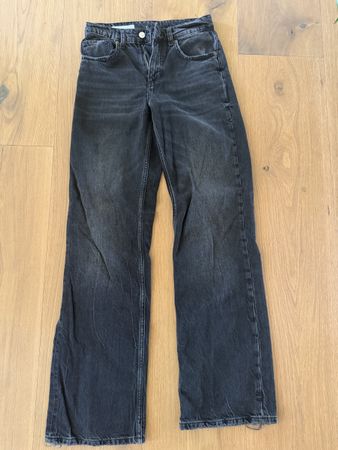 Zara Jeans Damen schwarz