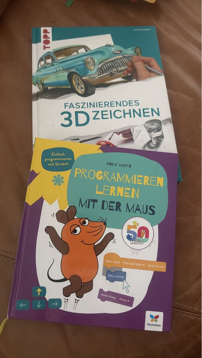 Libri: Zwei Tolle Bücher: 3D Zeichnen und Programmieren – Usato da Spreitenbach venduto da BIH2005