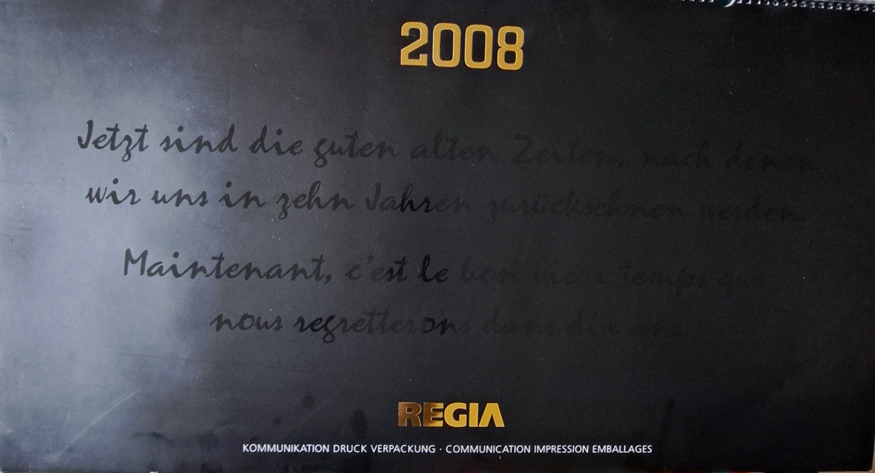 Calendriers: Jahreskalender 2008 – D'occasion à Zuerich par Mocambo19 2