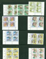 Viererblocks CH Tiere ET-Stempel (Q550)