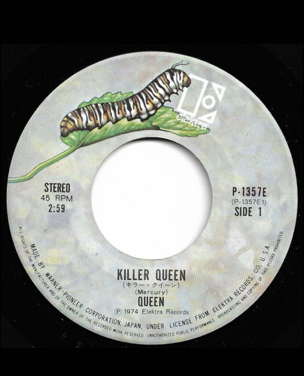 Dischi in vinile: Queen - Killer Queen -  45 T Japón – Usato da Le Lignon venduto da Aladdin67 2