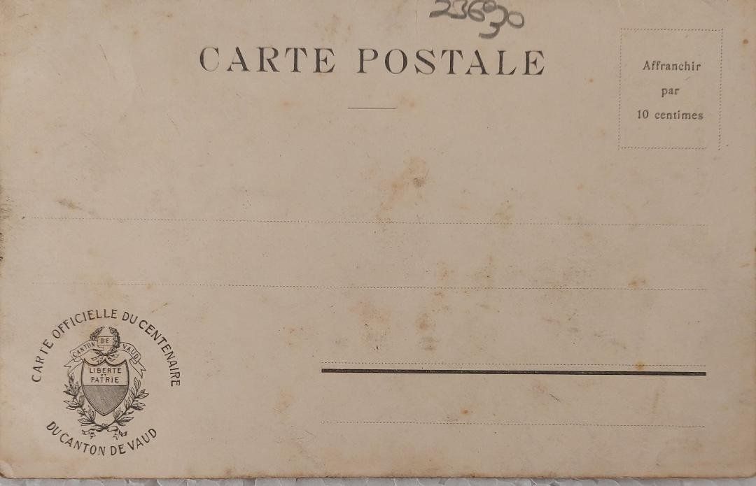 Cartes postales: MOUDON - Allocution du Conte Vert - Carte Off. du Centenaire – D'occasion à Delémont par Domdom1 1