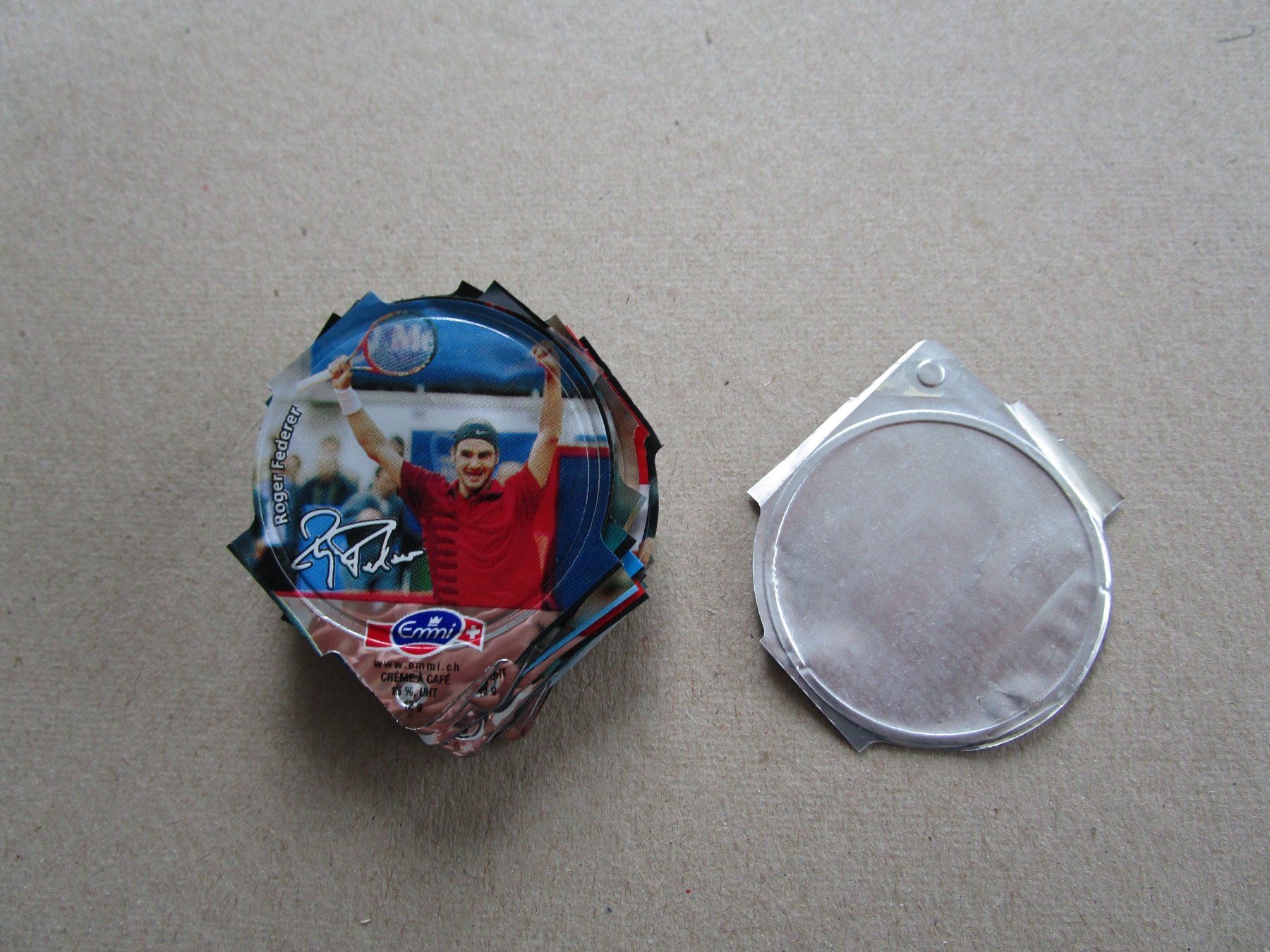 Kaffeerahmdeckel: KRD Roger Federer Serie 1.426 – Gebraucht aus Grenchen von Uhus15