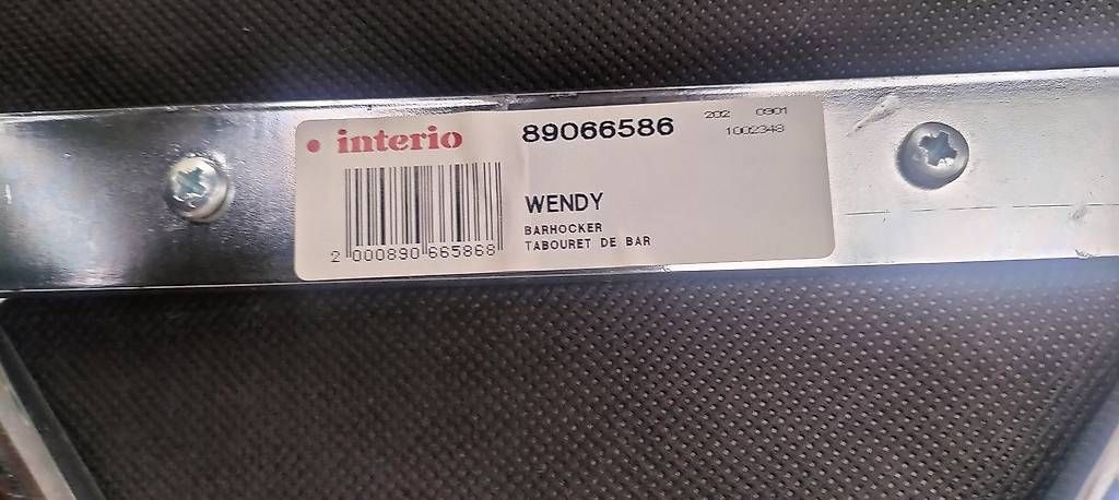 Interio Stühle: 4 Barstühle " Wendy " – Gebraucht aus Altdorf UR von Baere.58 4