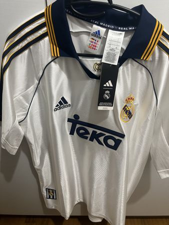 Real Madrid Trikto Raul 7 Adidas L mit Etikett Original