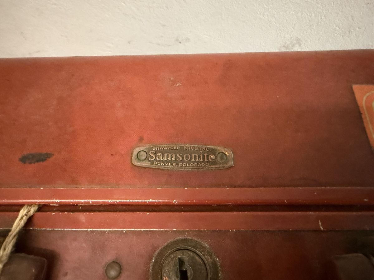 Reisekoffer: ANTIKE SAMSONITE KOFFER – Gebraucht aus Basel von zove 5