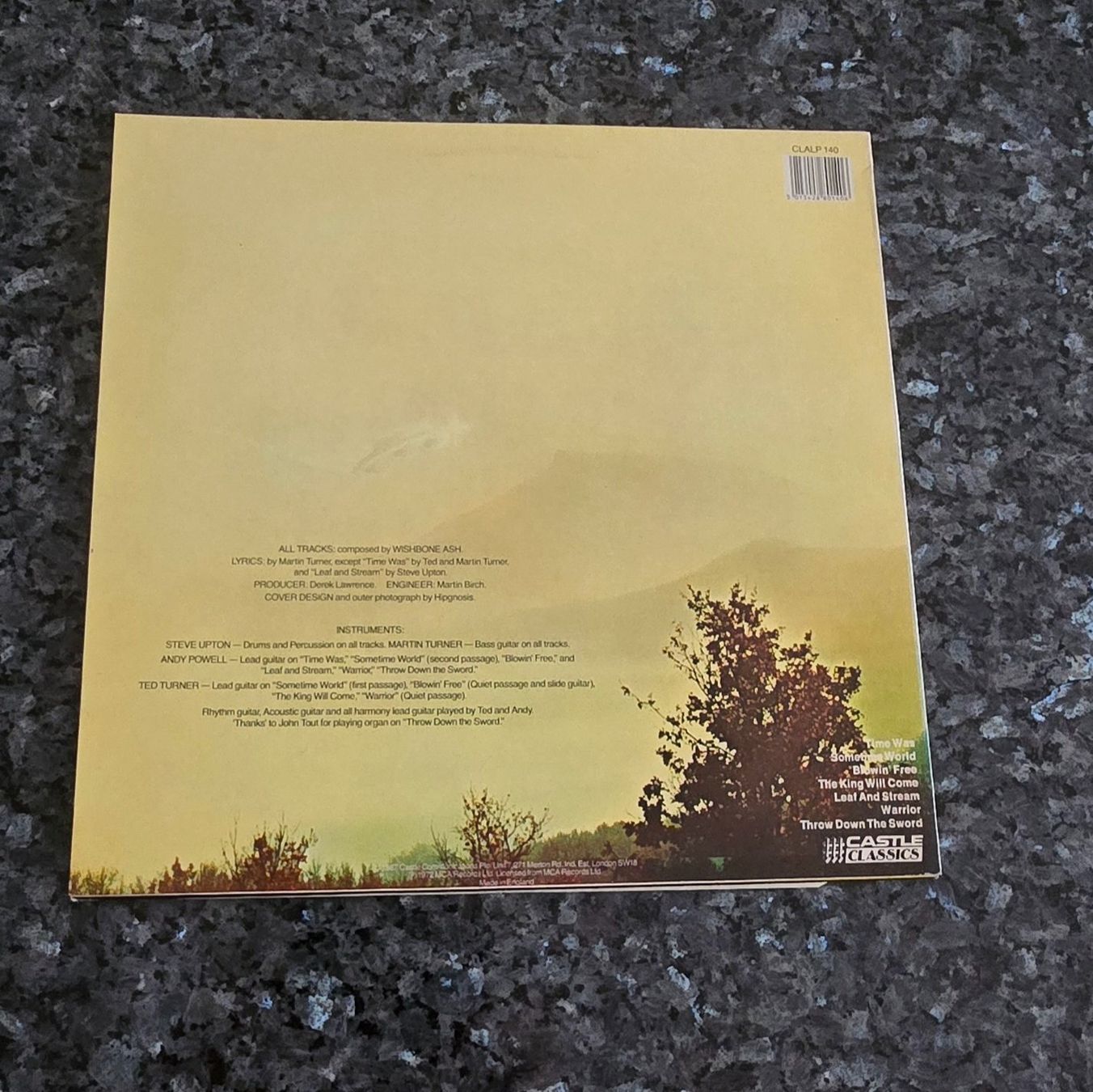 Schallplatten: Wishbone Ash Argus LP Castle Classics 1987 VG+ Prog – Gebraucht aus Reinach BL von Pendling 3