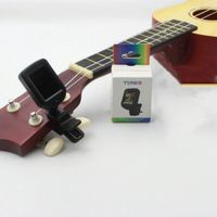 Stimmgerät Chromatisches Clip-On Tuner Gitarre Bass Ukulele