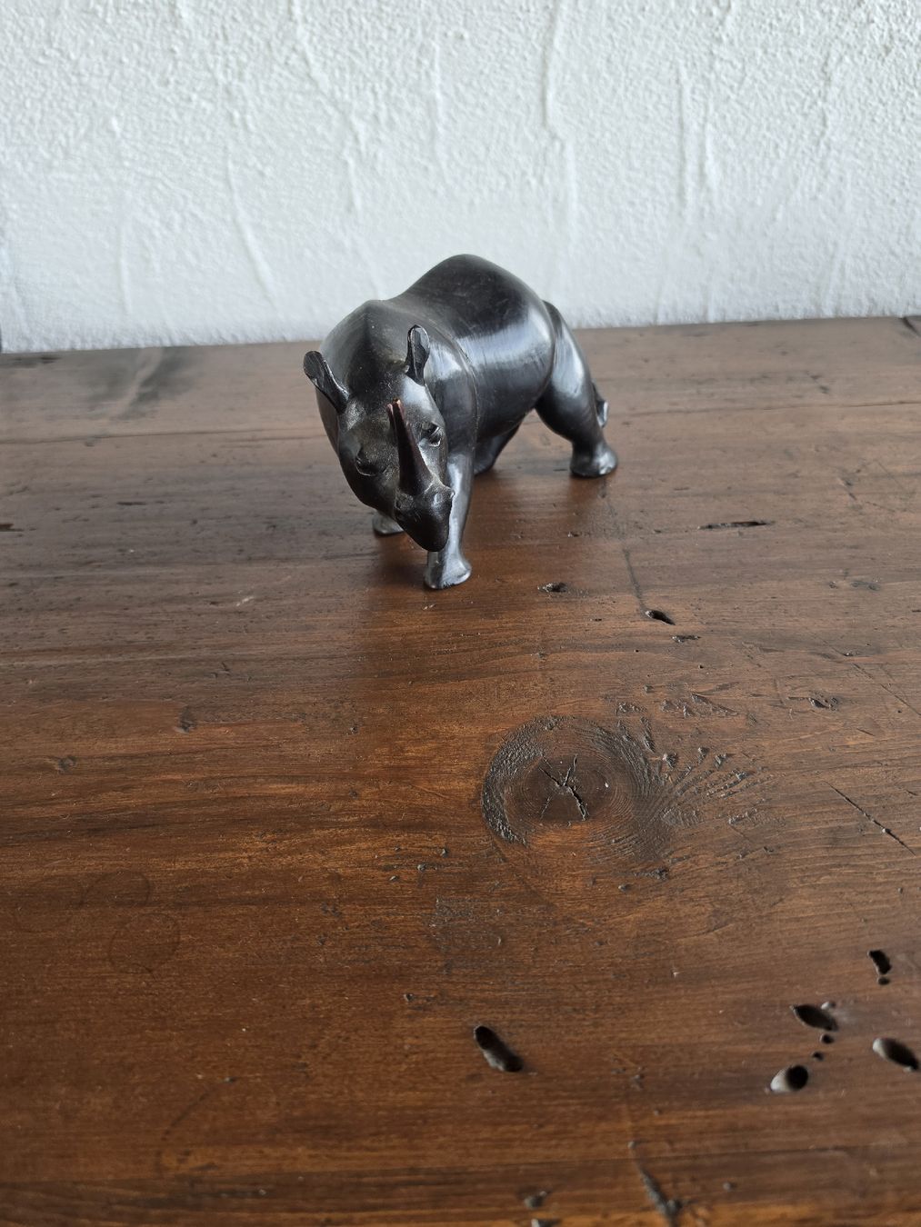 Statuette: Holz Nashorn – Usato da Emmen venduto da Sandygasser74 1