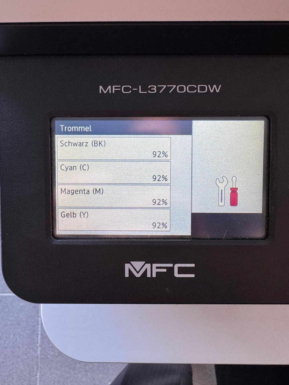 Brother Stampanti: Drucker Brother MFC-L3770CDW mit 3 Patronen – Usato da Bösingen venduto da riedom01 4