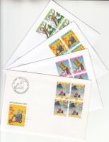 SBK J360 - J363 im 4er-Block FDC